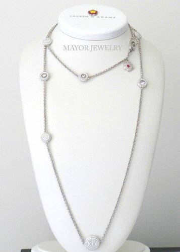 Authentic Lauren G Adams Rock N" Roll Necklace N-71701 74009