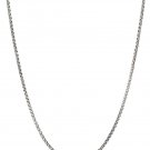Authentic Chamilia Box Chain Necklace Oxidized Snap Lock 1210-0008 "Gift Boxed"