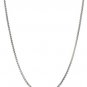 Authentic Chamilia Box Chain Necklace Oxidized Snap Lock 1210-0008 "Gift Boxed"