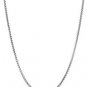Authentic Chamilia Box Chain Necklace Oxidized Snap Lock 1210-0008 "Gift Boxed"