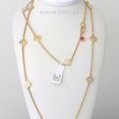 Authentic Lauren G Adams Floral Knight Necklace N-62301G 70365