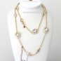 Authentic Lauren G Adams Oval Cz Stations Necklace N-60505G 62226