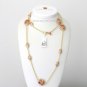 Authentic Lauren G Adams Oval Cz Stations Necklace N-60505G 78615