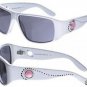 Authentic Kameleon KSG002W White Sunglasses With Swarovski Crystal *RETIRED*