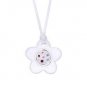 Authentic Kameleon KRP001C23 - White Hand Crafted Enamel Pendant