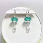 Authentic Chamilia Urban Hoop Earrings Small With Charm Gift Set #37