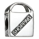 Authentic Chamilia Shopping Bag Charm Bead GA-115