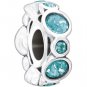 Authentic Chamilia Birthstone Jewels December Charm Bead 2025-1040 "Gift Boxed"
