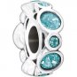 Authentic Chamilia Birthstone Jewels December Charm Bead 2025-1040 "Gift Boxed"