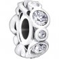 New Authentic Chamilia Birthstone Jewels April Charm Bead 2025-1032 "Gift Boxed"