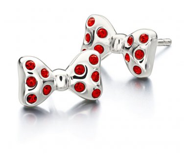 Authentic Chamilia Disney Minnie Mouse Bowtique Earring 1311-0002 "Gift Boxed"