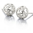 New Authentic Chamilia Delicate Hearts Earrings 1310-0008 "Gift Boxed"