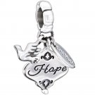 New Authentic Chamilia Her Gift of Hope Charm Bead 2010-3140 "Gift Boxed"