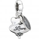 New Authentic Chamilia Her Gift of Love Charm Bead 2010-3142 "Gift Boxed"