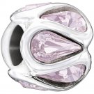 New Authentic Chamilia Embrace Light Amethyst Charm Bead 2025-1057 "Gift Boxed"