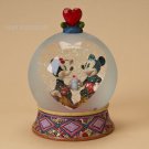 Disney Jim Shore Mickey & Minnie Sweetheart Sundays Figurine 4020798 Waterball