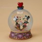 Disney Jim Shore Mickey & Minnie Sweetheart Sundays Figurine 4020798 Waterball