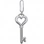 New Authentic Chamilia Key to Love Charm Bead 2010-3153 "Gift Boxed"