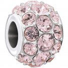 New Authentic Chamilia Splendor - Vintage Rose Charm Bead 2025-1044 "Gift Boxed"
