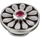 Authentic Kameleon Sterling Silver Ruby Blossom Jewelpop KJP226