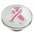 Kameleon KJP116 - Pink Ribbon White Enamel JewelPop