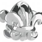 Authentic Chamilia Fleur De Lis Charm Bead GA-149 "Gift Boxed"