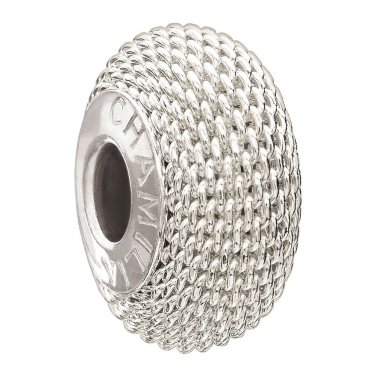 Authentic Chamilia Urban Links - Chrome Charm Bead 2010-3026