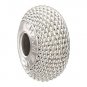 Authentic Chamilia Urban Links - Chrome Charm Bead 2010-3026
