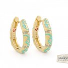 Authentic Lauren G Adams Huggies Stackable Desire 2 Earring E-55702G 80689