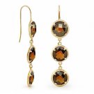 Authentic Lauren G Adams Glamour By The Yard French Hook Earrings E-5501G 52927