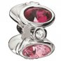 Authentic Chamilia Majestic Ovals Pink Swarovski 2083-0204 *RETIRED*