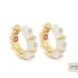 Authentic Lauren G Adams Huggies Tiny Dots Earrings E-54915G 80107