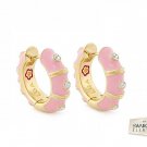 Authentic Lauren G Adams Huggies Tiny Dots Earrings E-54915G 80100