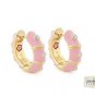 Authentic Lauren G Adams Huggies Tiny Dots Earrings E-54915G 80100