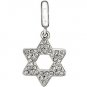 New Authentic Chamilia Star of David - Crystal Swarovski Charm Bead 2025-1006