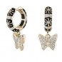 Authentic Lauren G Adams Huggies Charming 2 Butterfly Earrings E-54904G 54491