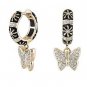 Authentic Lauren G Adams Huggies Charming 2 Butterfly Earrings E-54904G 54491