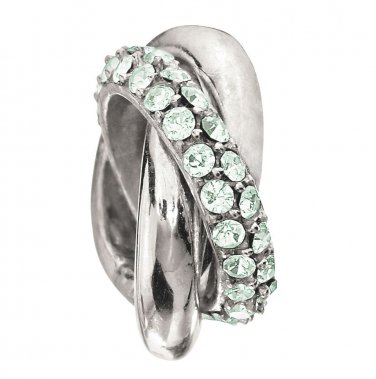 Authentic Chamilia Rings Chrysolite Green Swarovski 2083-0133 *RETIRED*