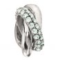 Authentic Chamilia Rings Chrysolite Green Swarovski 2083-0133 *RETIRED*