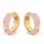Authentic Lauren G Adams Huggies Earth Wind and Pave Earrings E-47412G 80865