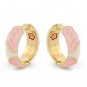 Authentic Lauren G Adams Huggies Earth Wind and Pave Earrings E-47412G 80865