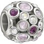 Authentic Chamilia Captivate - Purple Swarovski Charm Bead 2025-0981 Gift Boxed