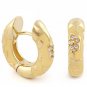 Authentic Lauren G Adams Flowers by Orly Huggie Earrings E-36024G 74358