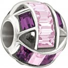 New Authentic Chamilia Spellbound - Purple Swarovski Charm Bead 2083-0465