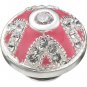 Authentic Kameleon Sterling Silver Pink Crown Jewels Jewelpop KJP254
