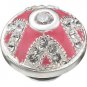 Authentic Kameleon Sterling Silver Pink Crown Jewels Jewelpop KJP254