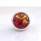 Authentic Kameleon Sterling Silver Tangerine Trees Jewelpop KJP587