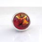 Authentic Kameleon Sterling Silver Tangerine Trees Jewelpop KJP587