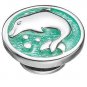 Authentic Kameleon KJP129G - Dolphin With Caribbean Green Enamel JewelPop