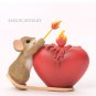 New Charming Tails You've Lit A Fire In My Heart Figurine 4035253 Enesco New